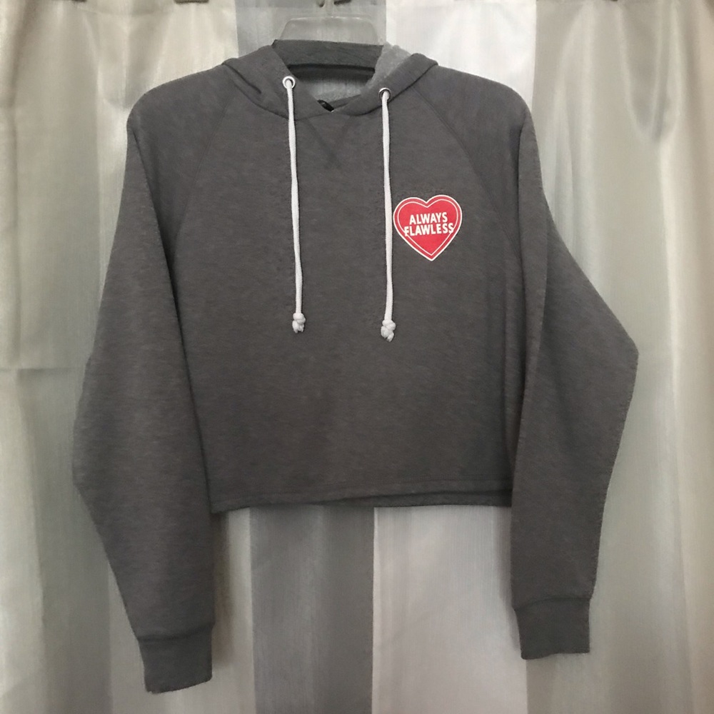 Crop top hoodie